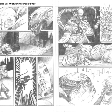 Aliens Vs Wolverine Comic